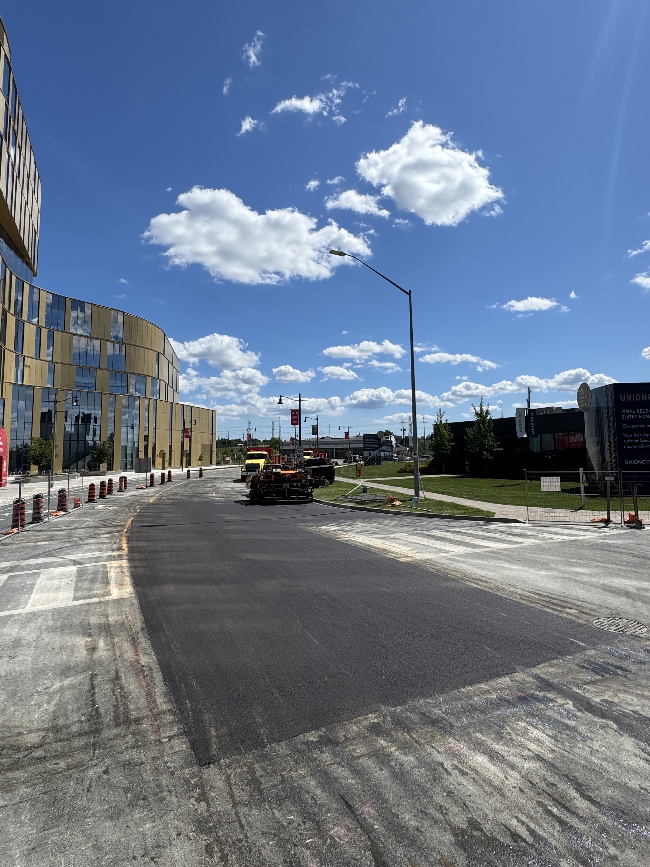 Finished Roadway Paving | Pavemar Paving