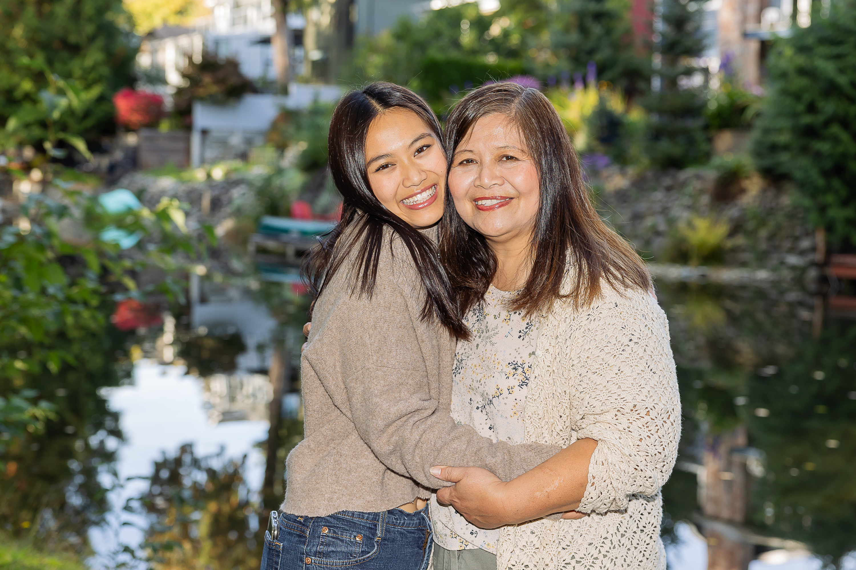 mother and daughter photo