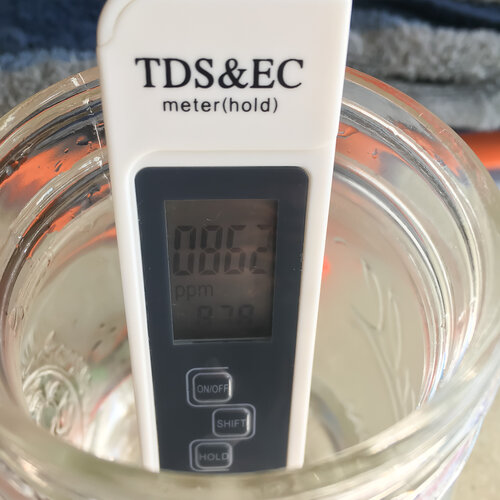 TDS on water sample