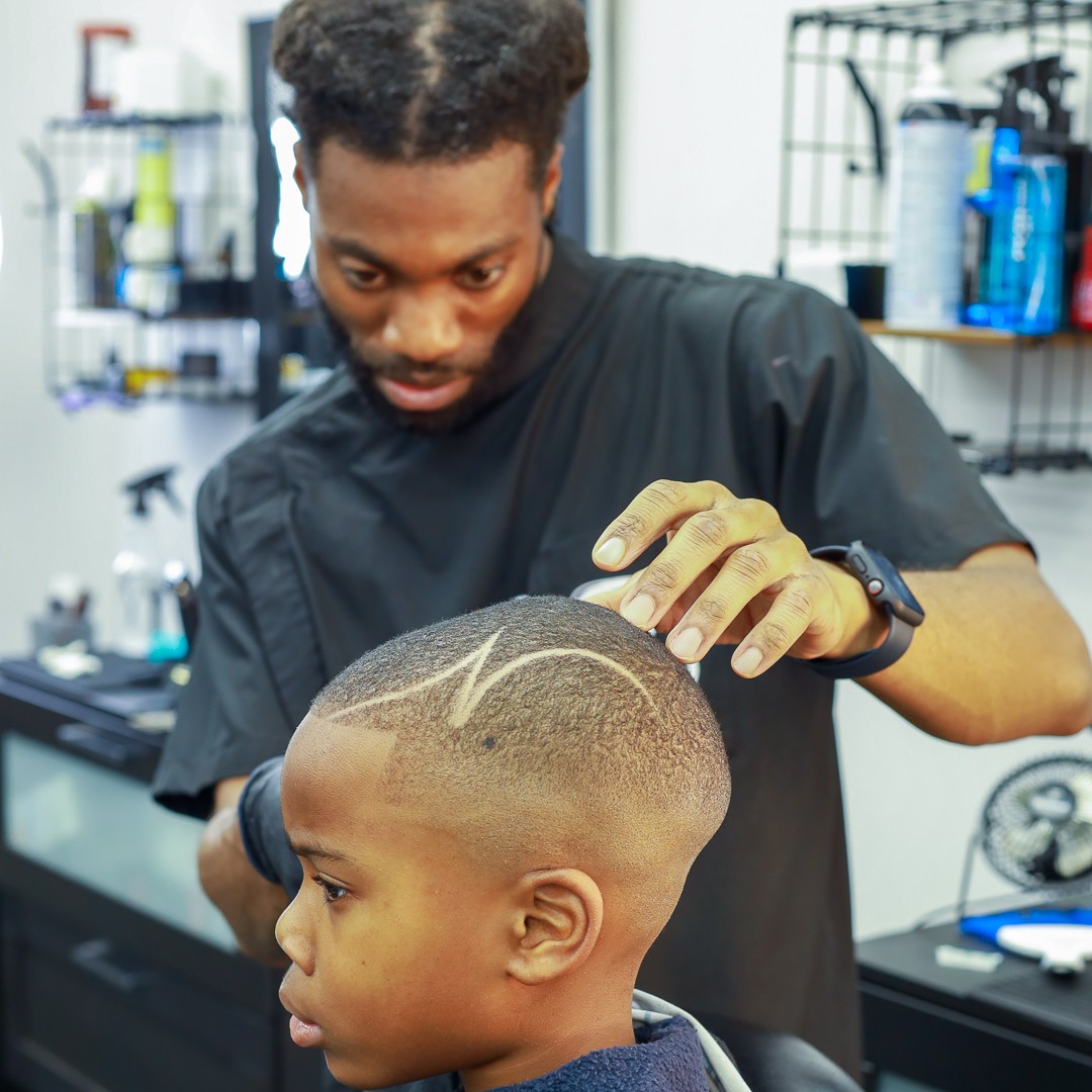 Barber at Work