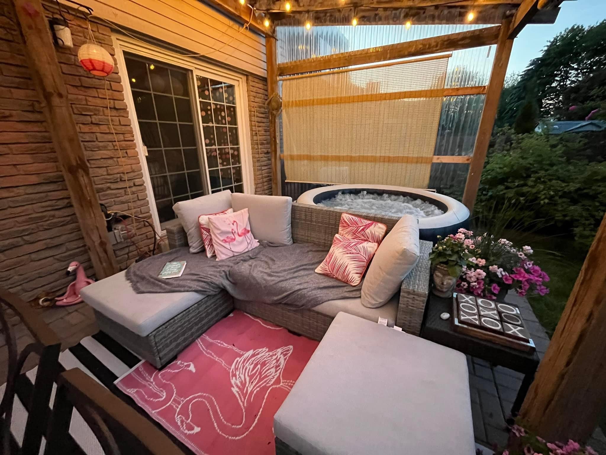 patio transformation