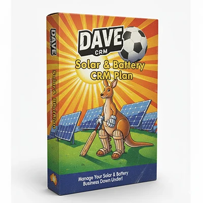 DaveCRM Solar & Battery CRM Plan