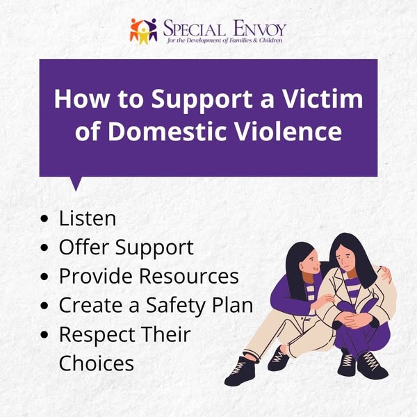 Support a Victim of Domestic Violence