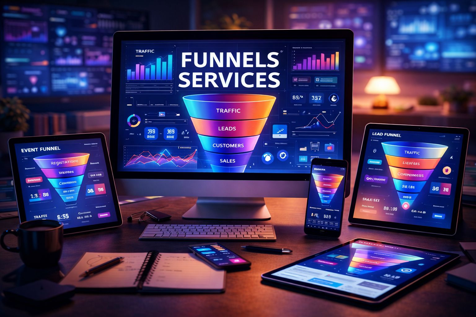 Servicios de funnels