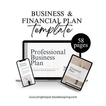 Business Financial Plan Template