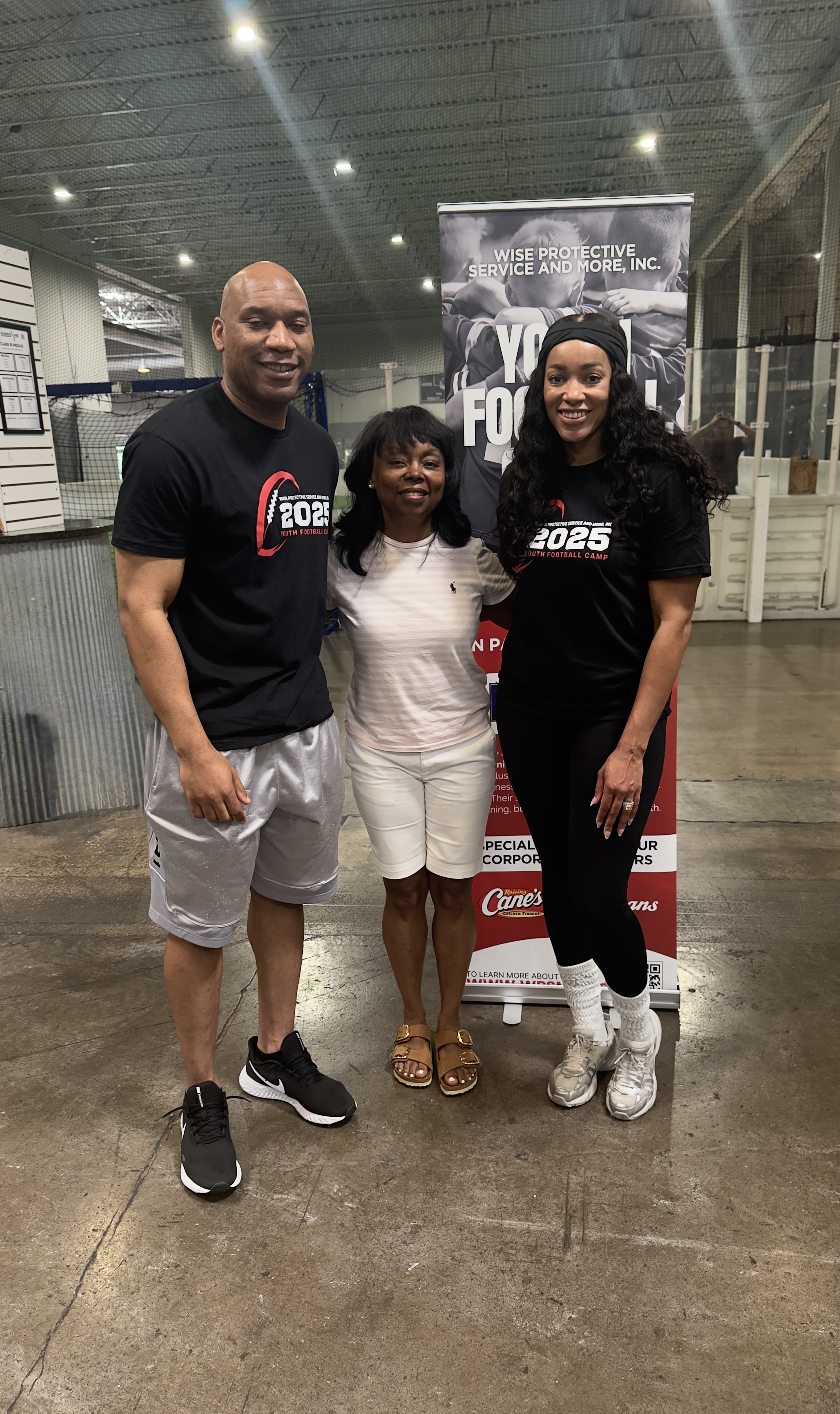 Antomius and Akilah Wise and Supervisor Glass