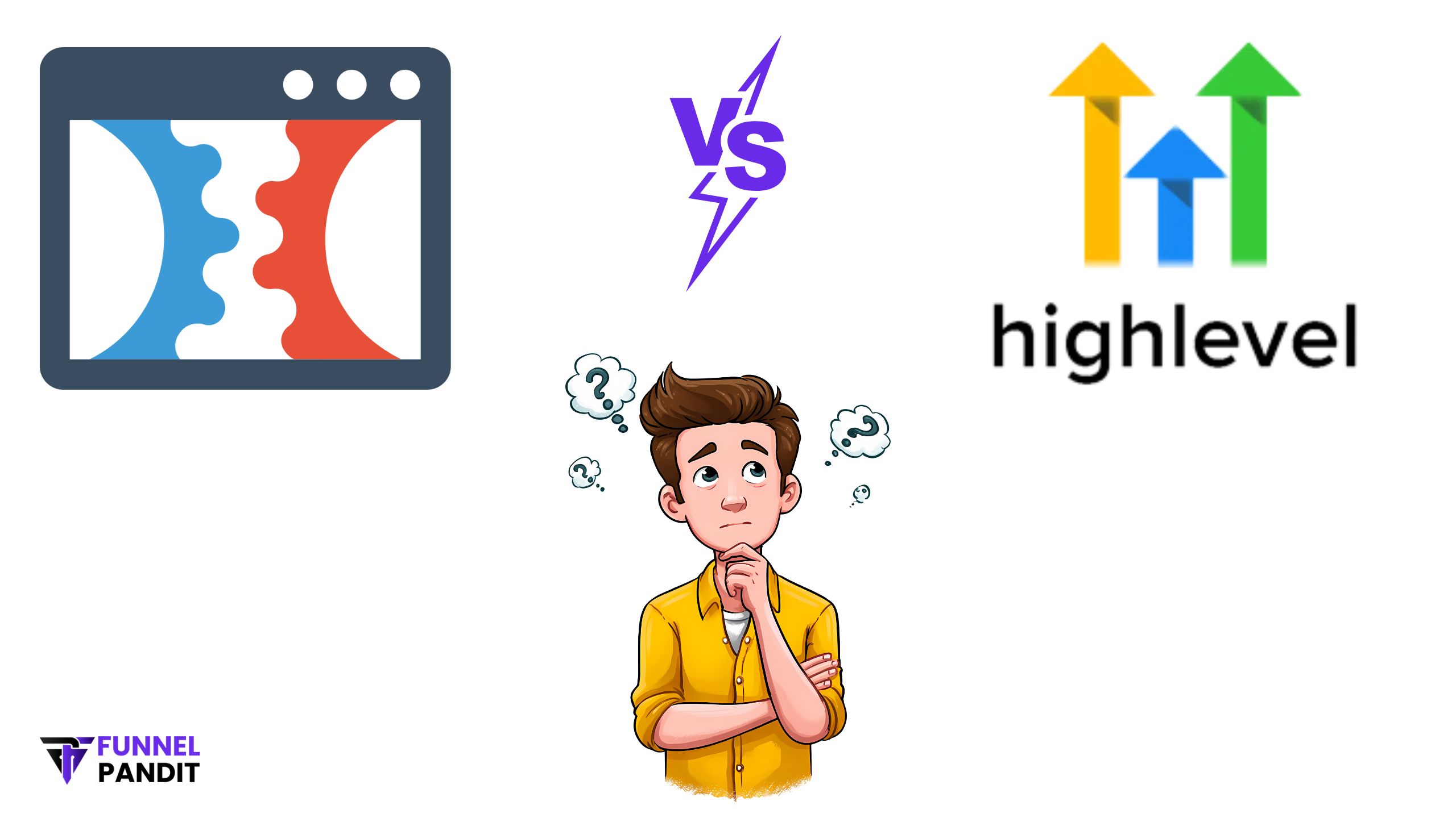 GoHighLevel vs ClickFunnels comparison for funnel building
