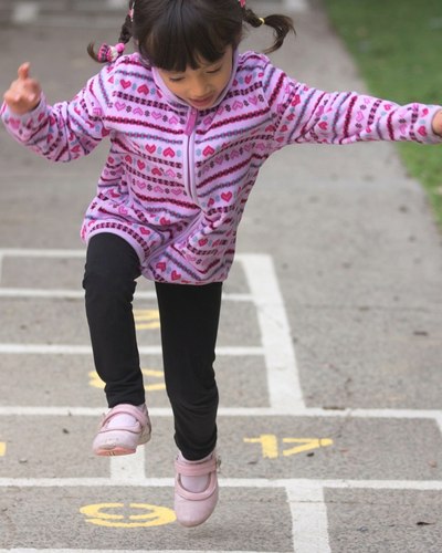 gross preschool activities, hopscotch gross preschool activities, hopscotch