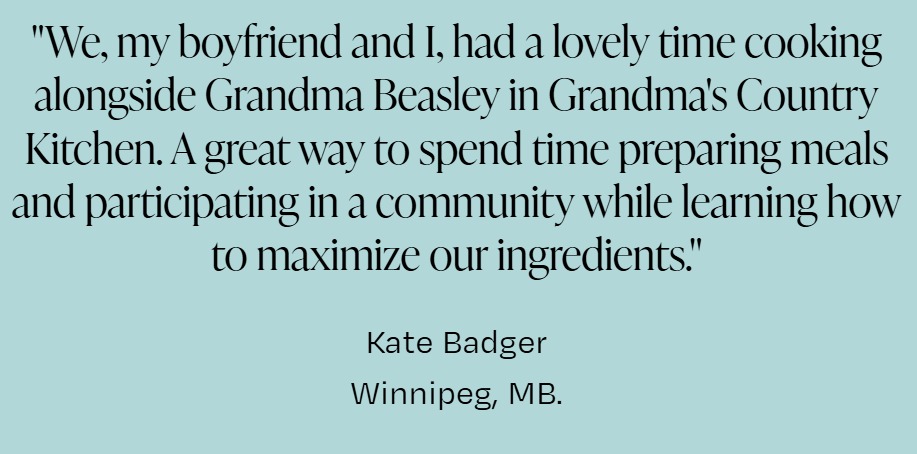 Customer testimonial