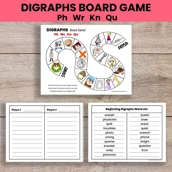 digraphs board game