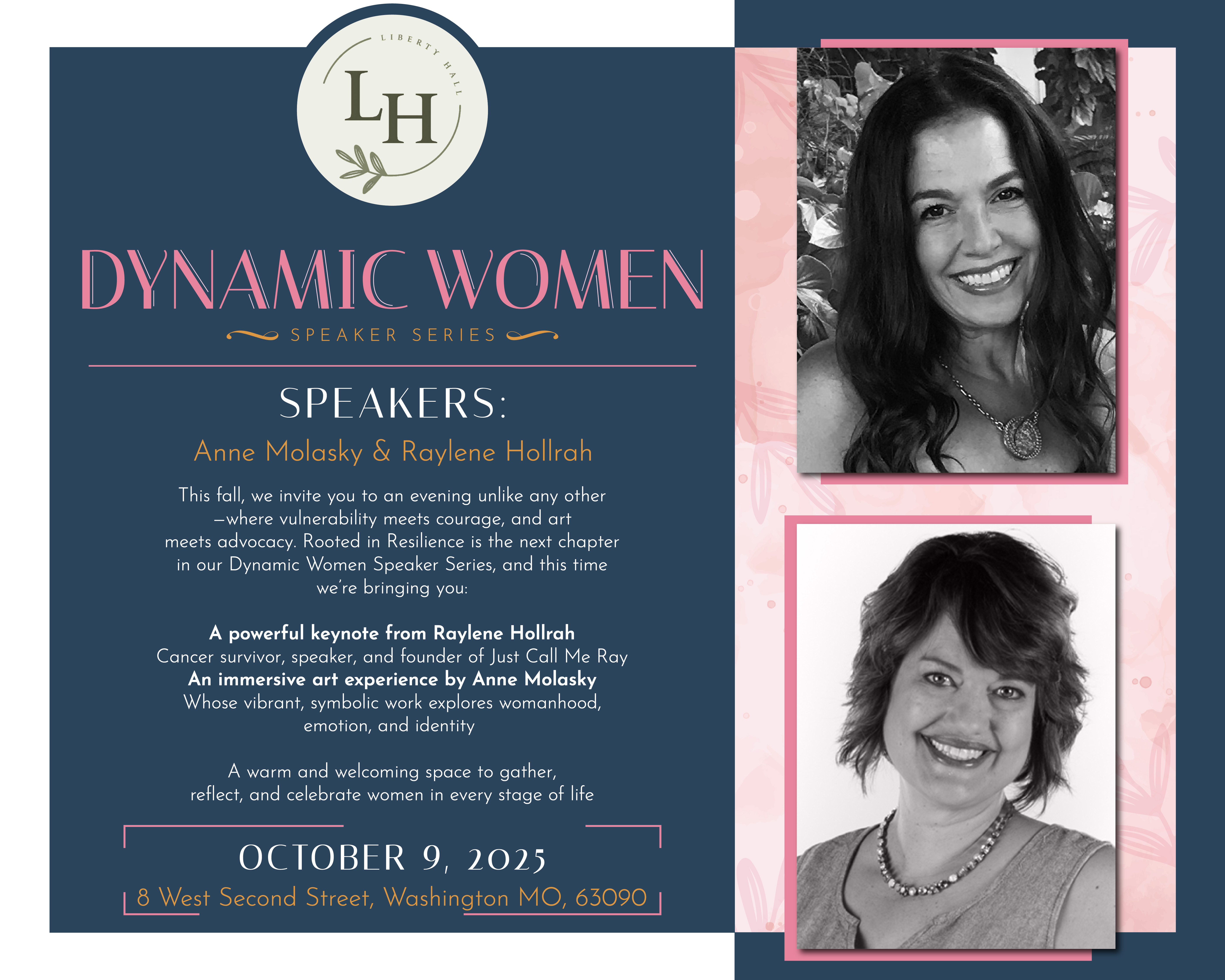 Dynamic Women Speaker Series — October 9th Event