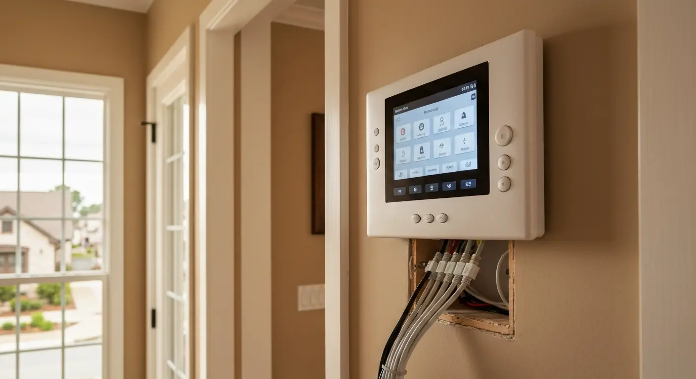 Alarm system installation