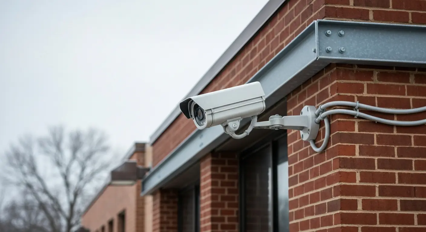Security camera installation