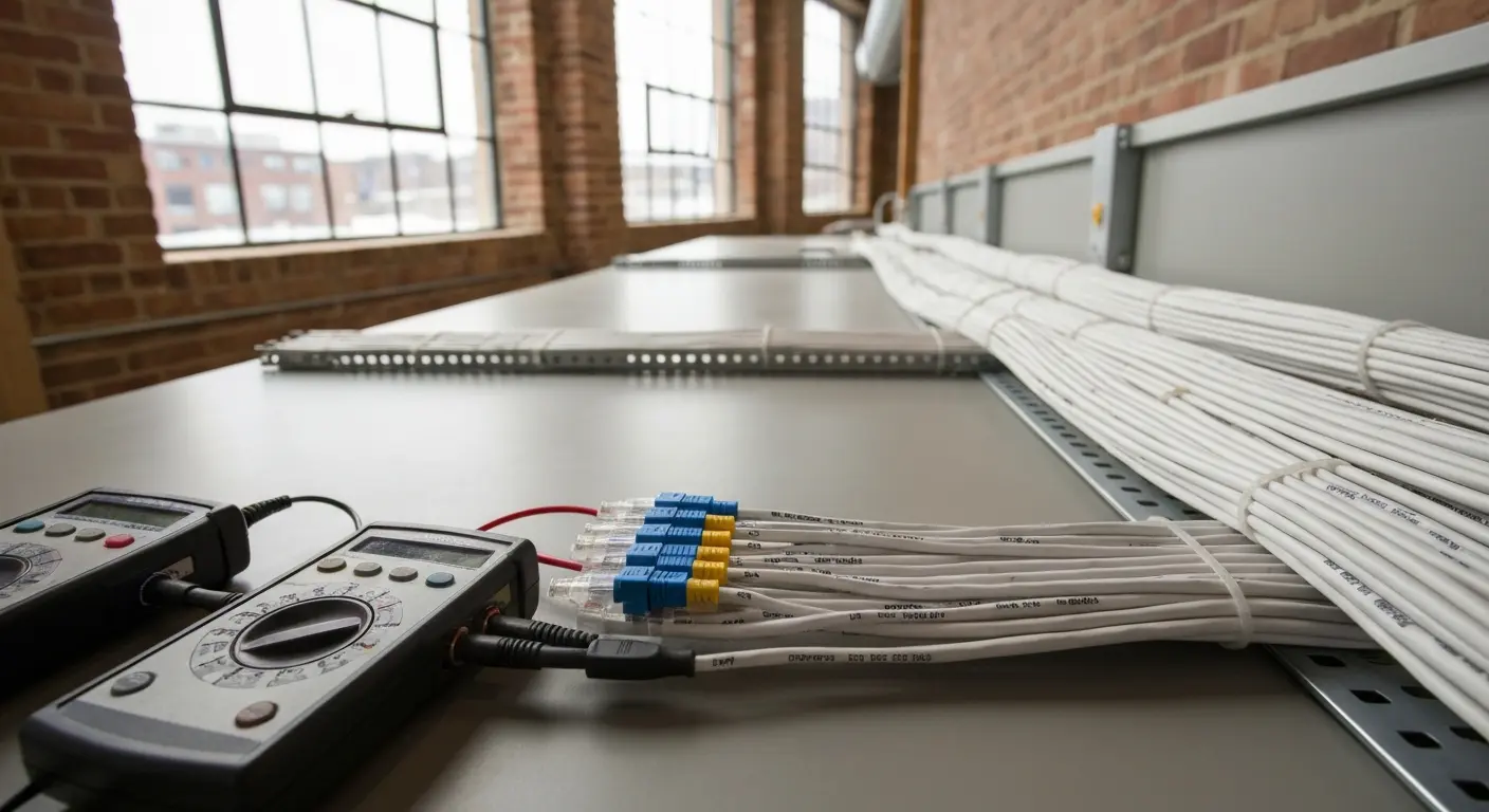 Cabling certification testing