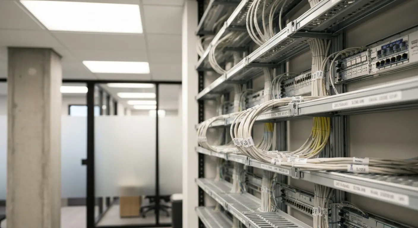 Structured cabling installation