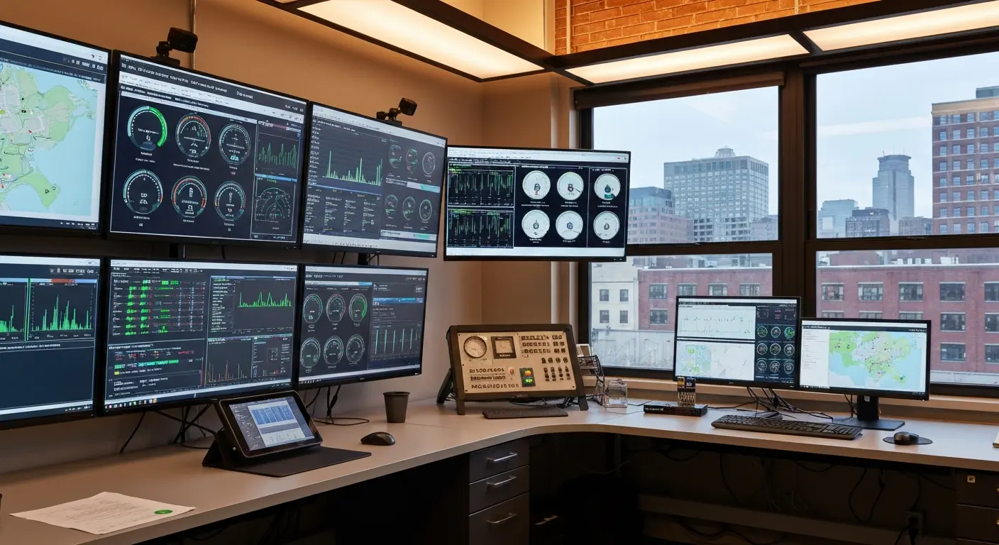 System monitoring dashboard