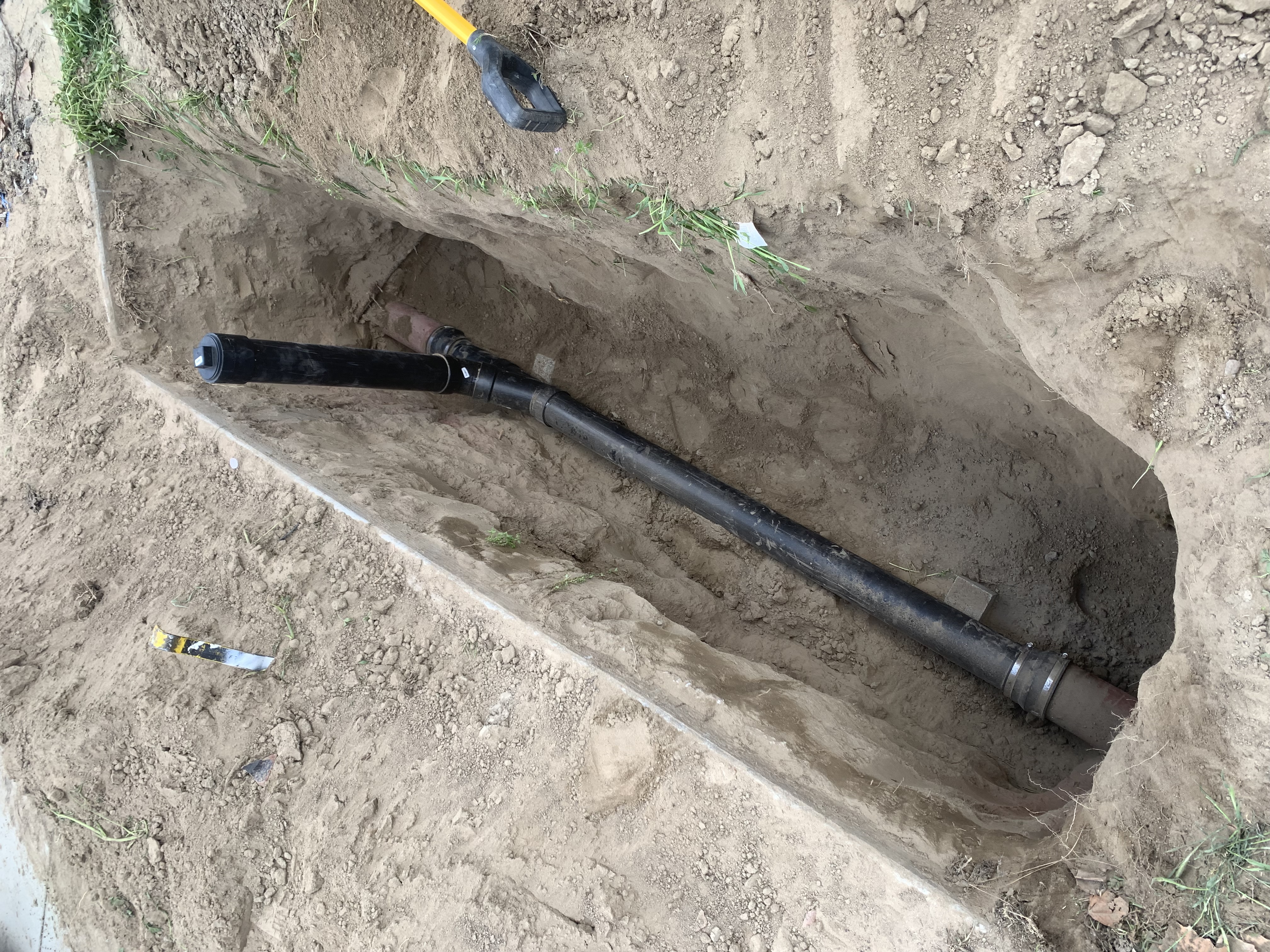 cleanout installation