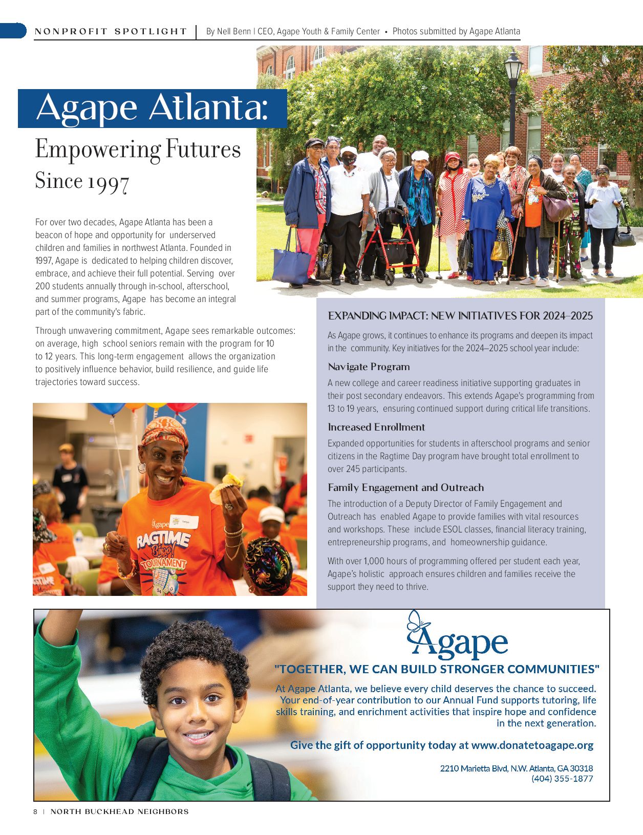 As Featured in North Buckhead Neighbors