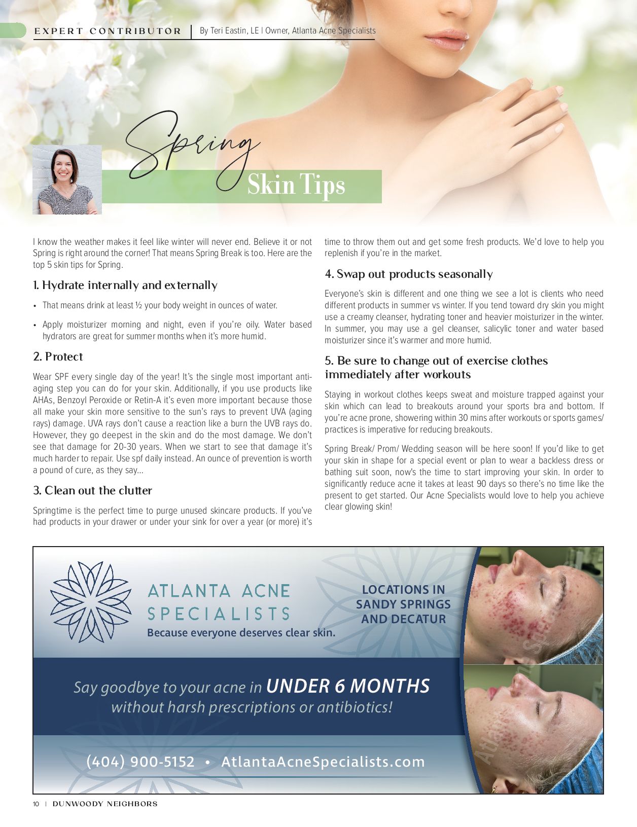 as featured in Dunwoody Neighbors as featured in Dunwoody Neighbors