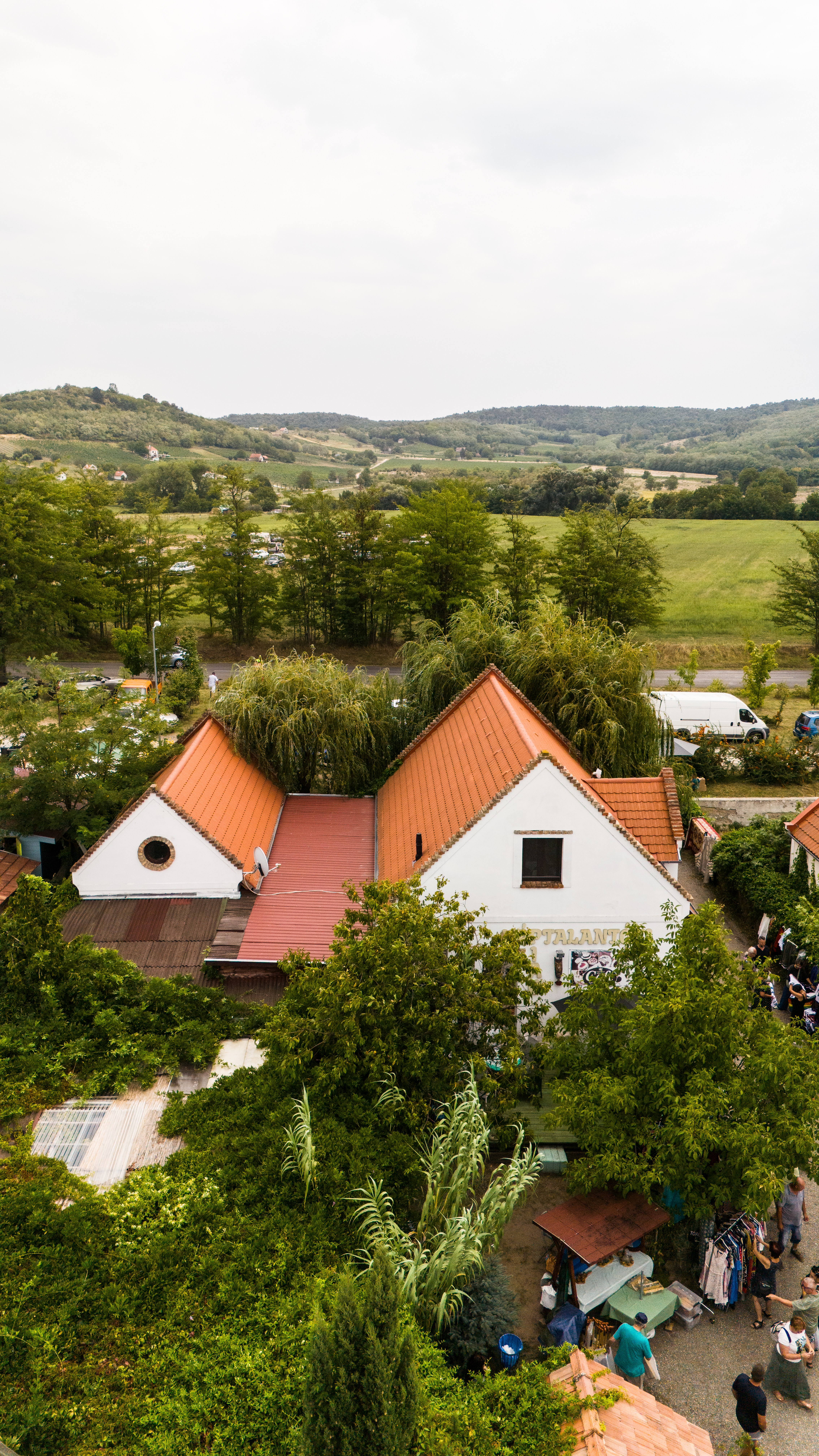 Káptalantóti madártávlatból