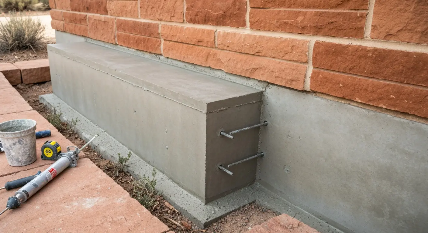 Foundation repair work