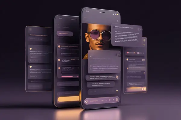 AI-powered chatbot providing customer service for optical boutique