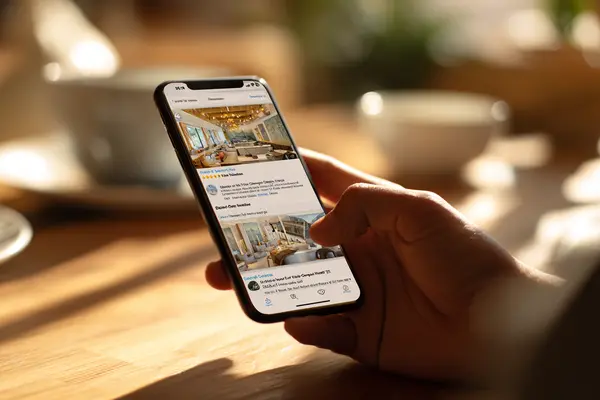 Optical practice owner creating engaging Instagram content showcasing designer eyewear for personal brand building
