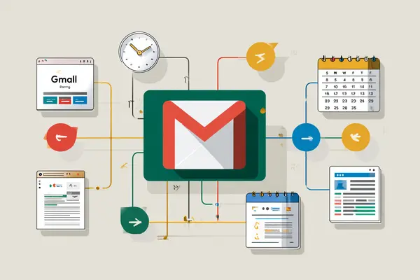 Gemini Agent workflow automation connecting email, calendar, and task management for small businesses