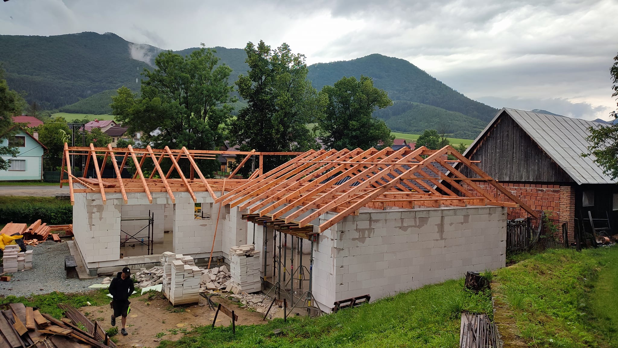 Traditional Slate Roof