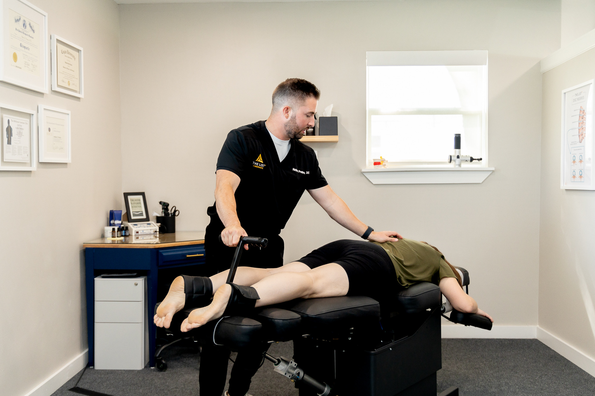 The List Chiropractic interior