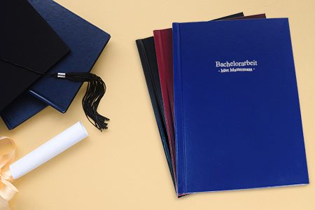 Abschlussarbeit drucken und binden