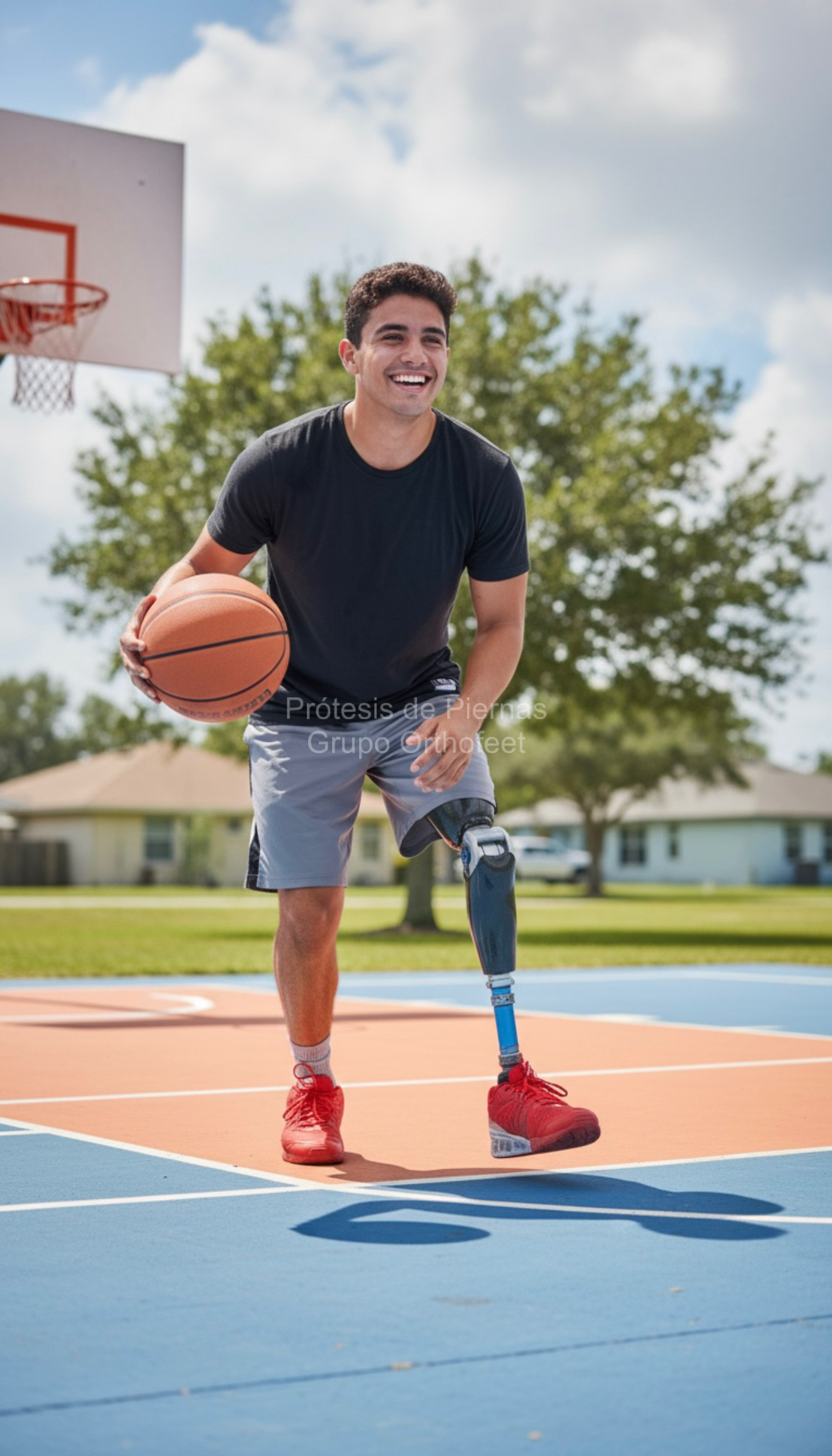 Prótesis de pierna moderna y de alta tecnología 3