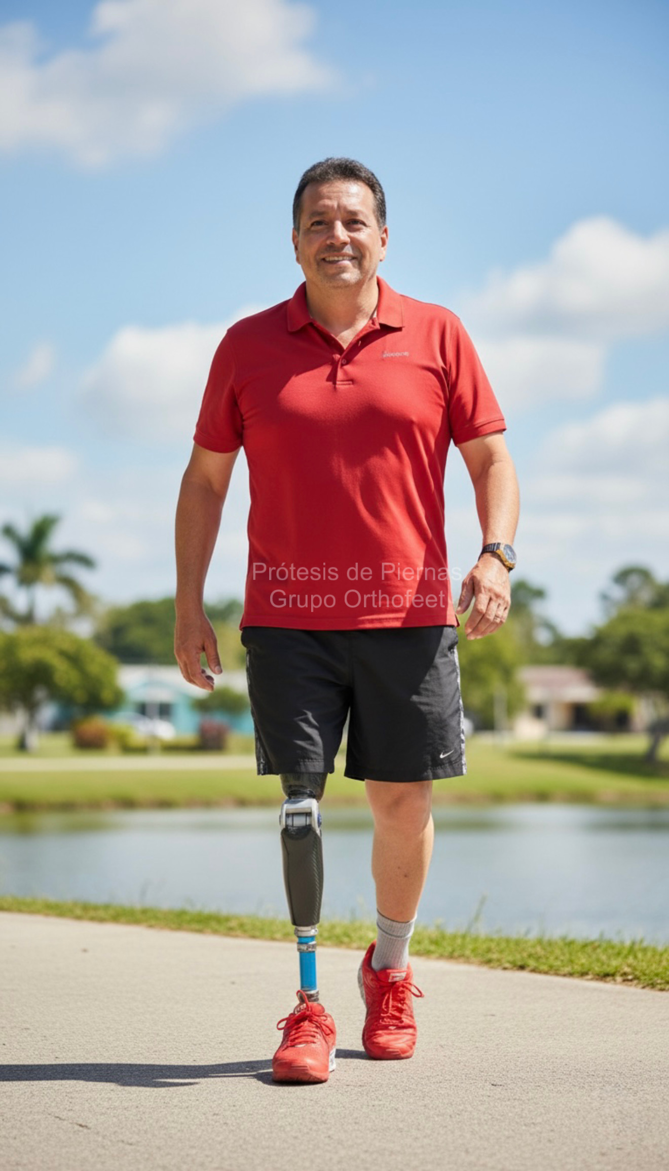 Prótesis de pierna moderna y de alta tecnología 1