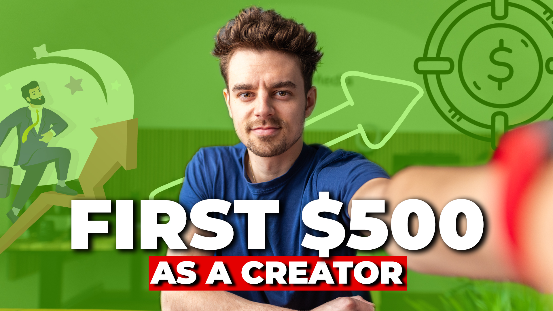 Make first money as a content creator in 2024