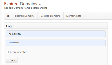 ExpiredDomains .net Step 2 ExpiredDomains .net Step 2