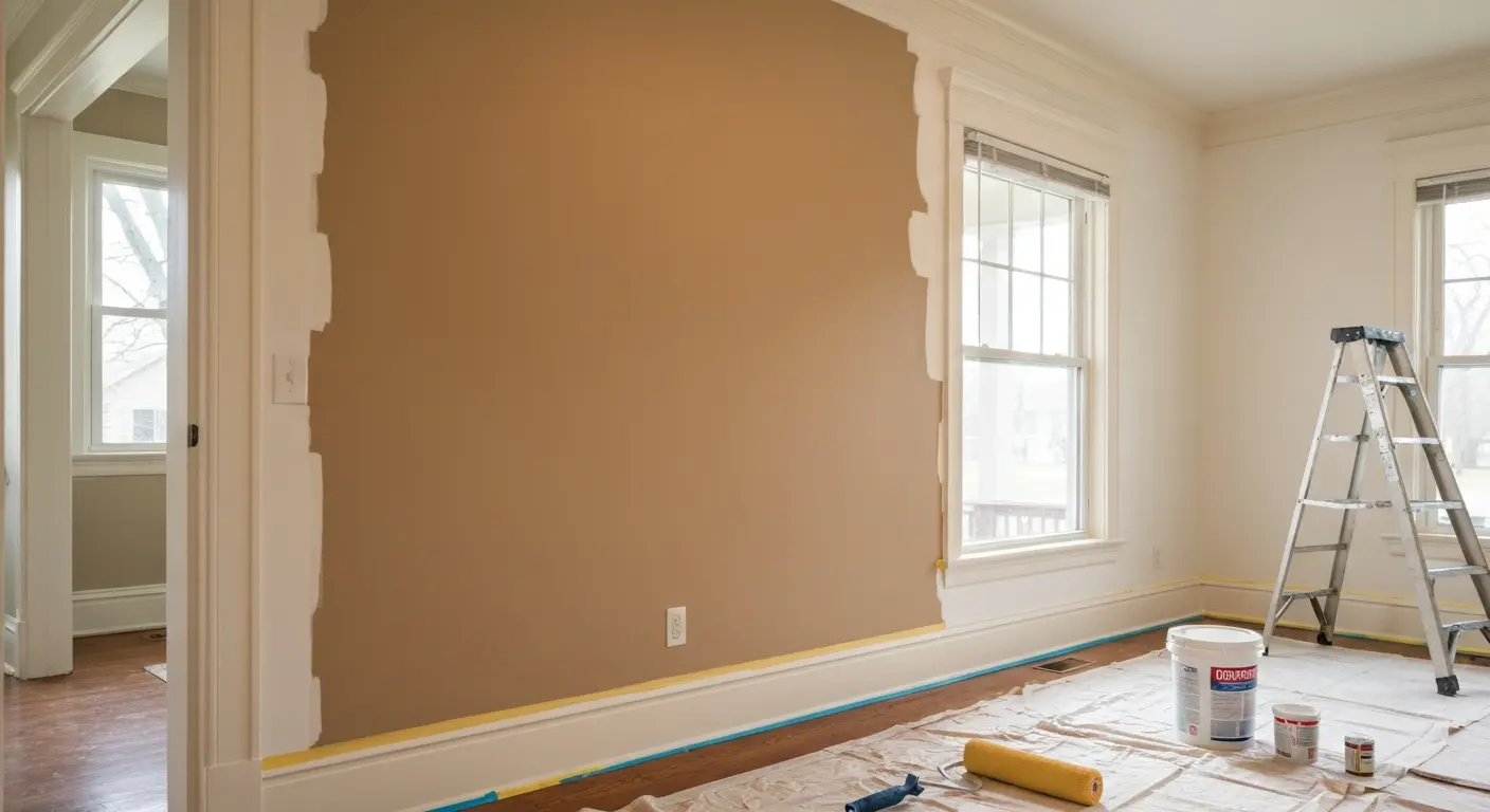 Interior painting project