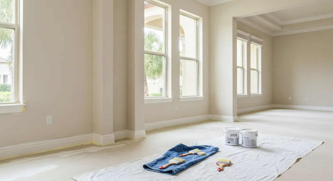 Interior painting project