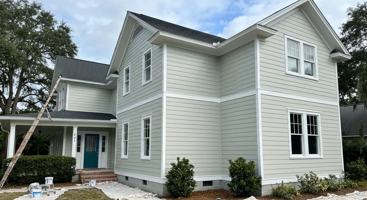 Exterior home painting