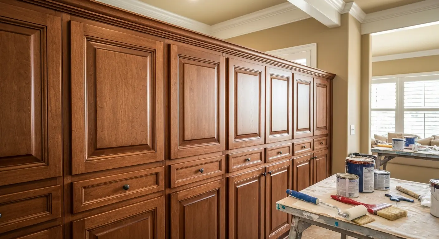 Cabinet painting project