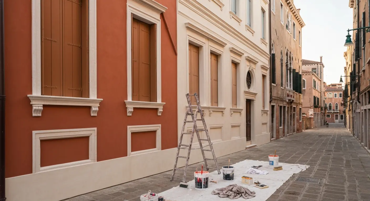 Exterior painting project