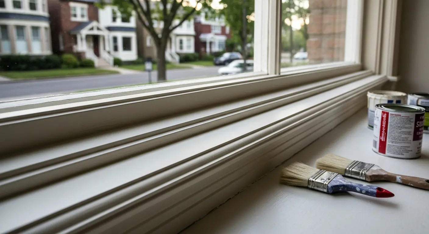 Trim and detail painting