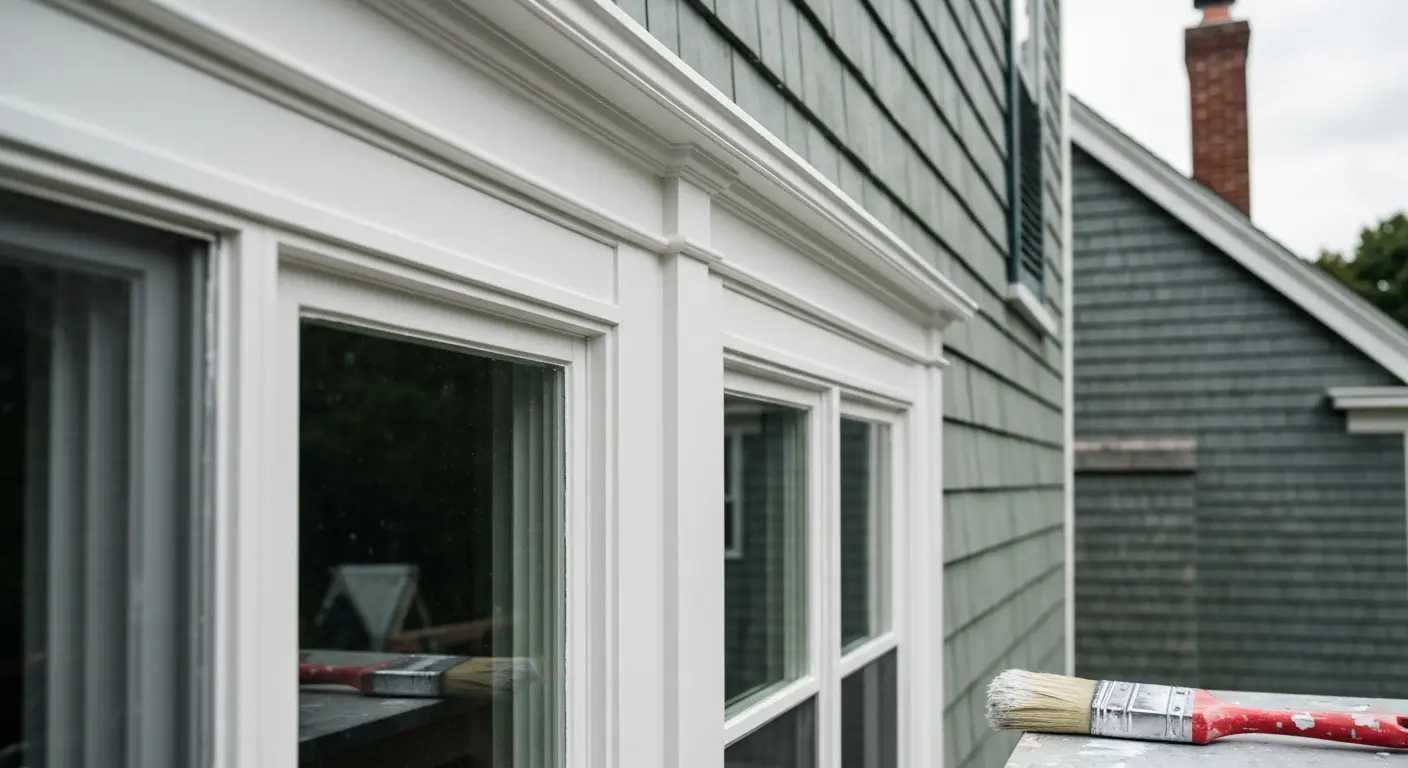 Trim painting detail work