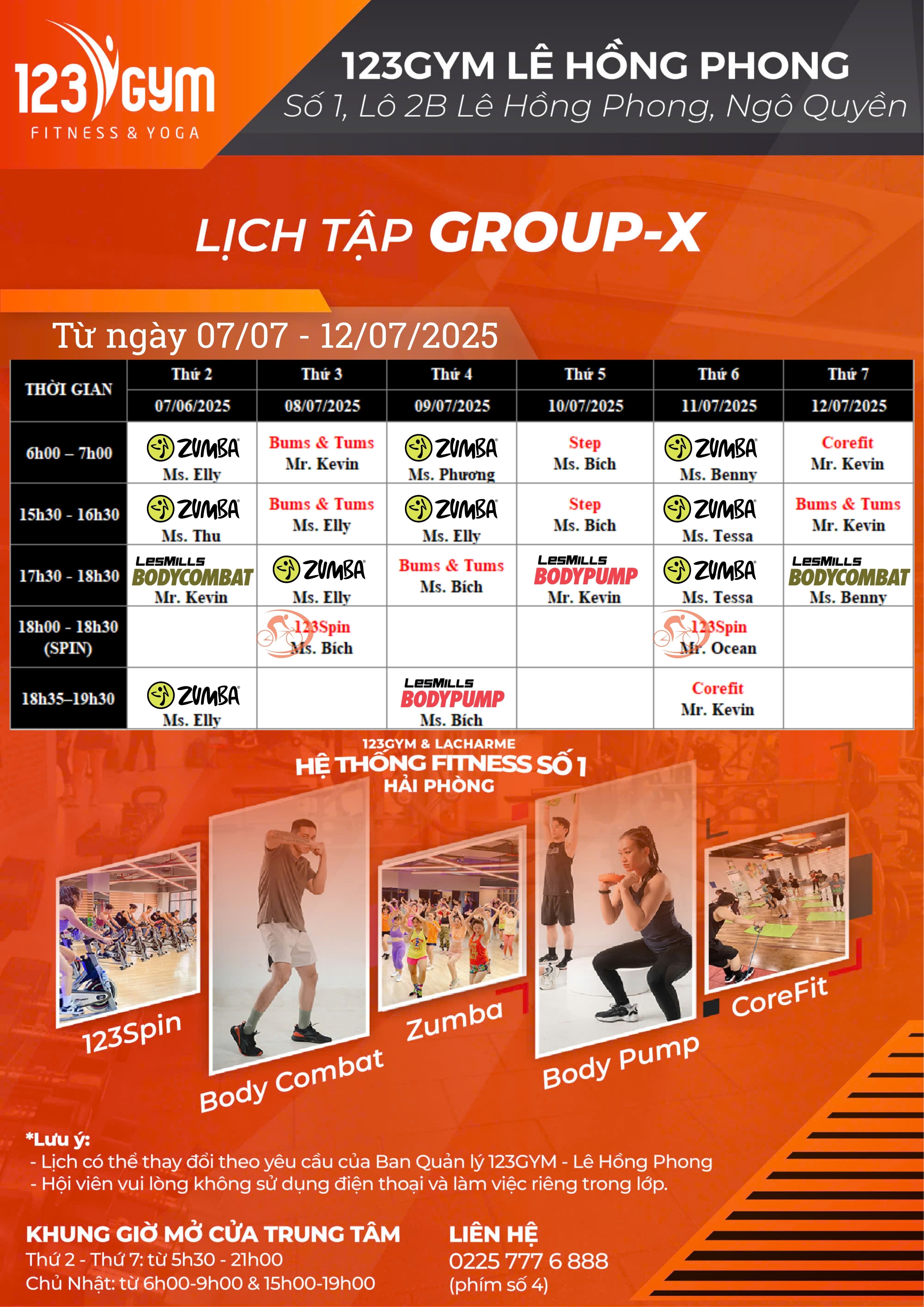 LHP GroupX Tuần 2