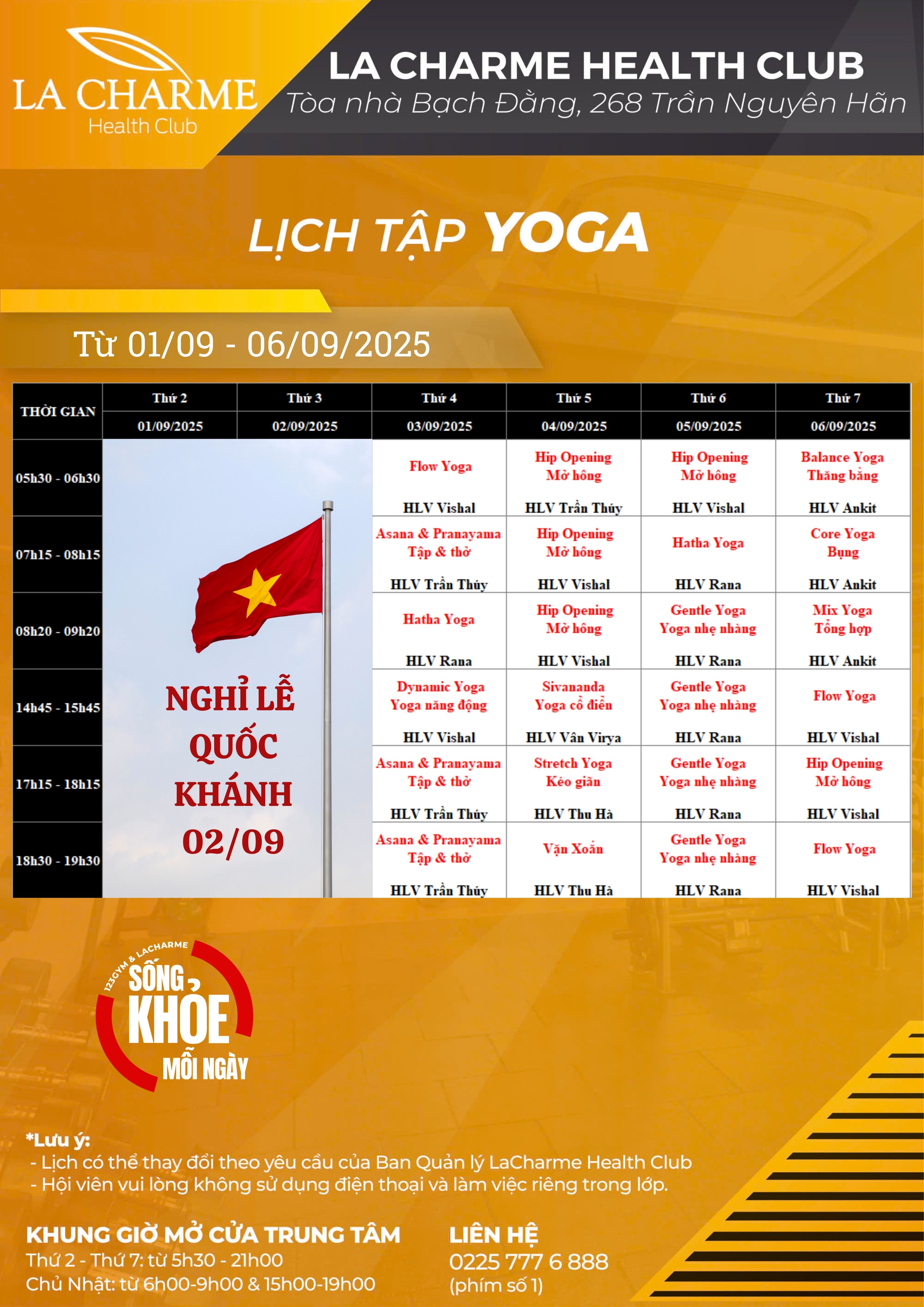 LC Yoga Tuần 2