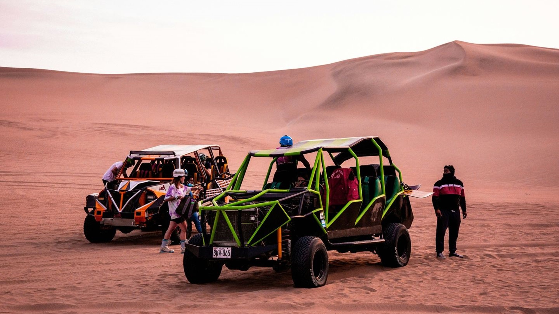 Sandboarding and Dune Buggying in Huacachina Peru