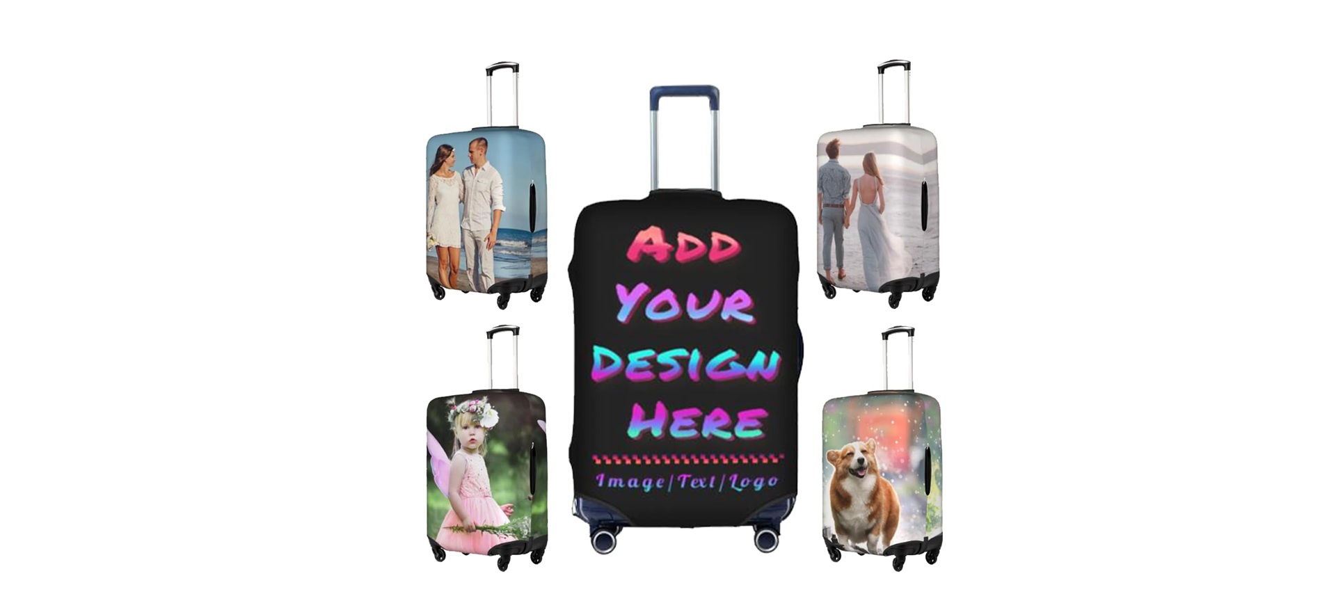 Personalized Suitcase Cover