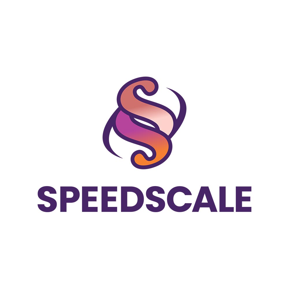 SpeedScale, logo design by HivePowered.Ai