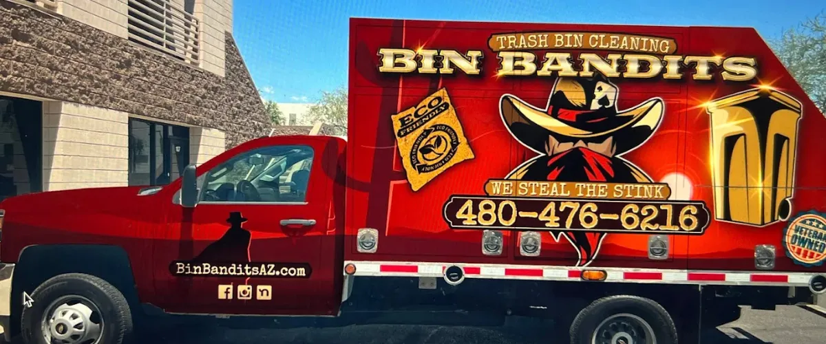 bin bandits trash can cleaning truck bin bandits trash can cleaning truck