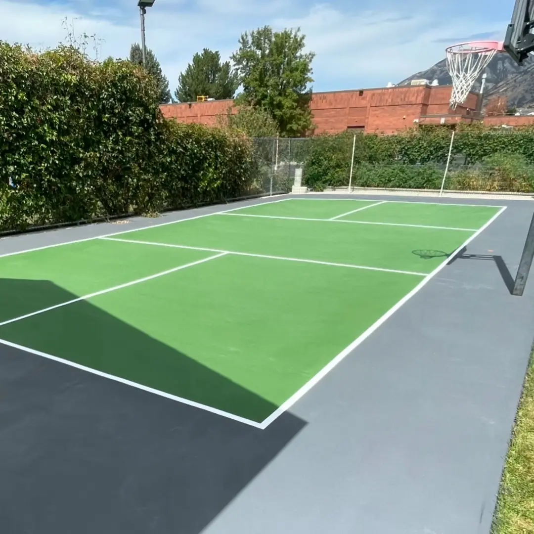 sample image for residential pickleball court