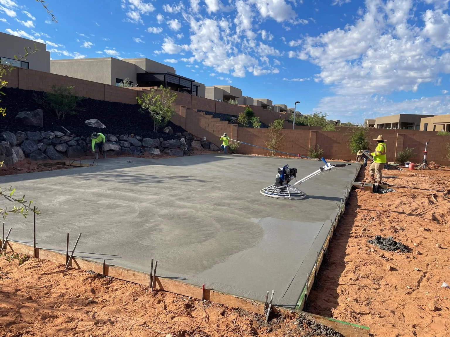 sample image of concrete slab for pickleball court sample image of concrete slab for pickleball court